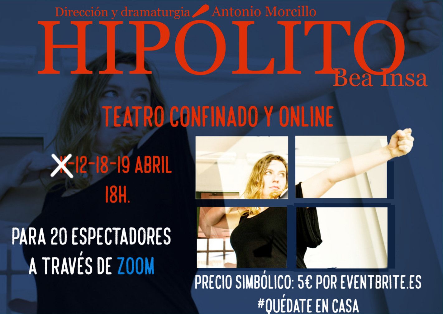 cartel hipólito online nuevas fechas SMALL